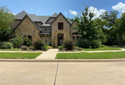 Luxury cottage, typical of Rowlett, TX